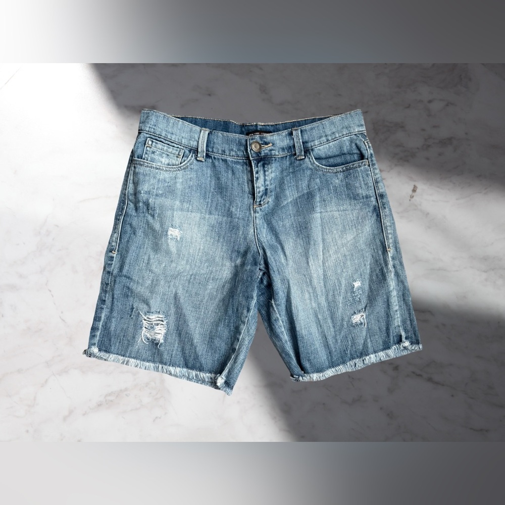 New York & Company Light Blue Denim Shorts Size 6